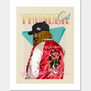 Thundercat Retro Aesthetic Posters and Art